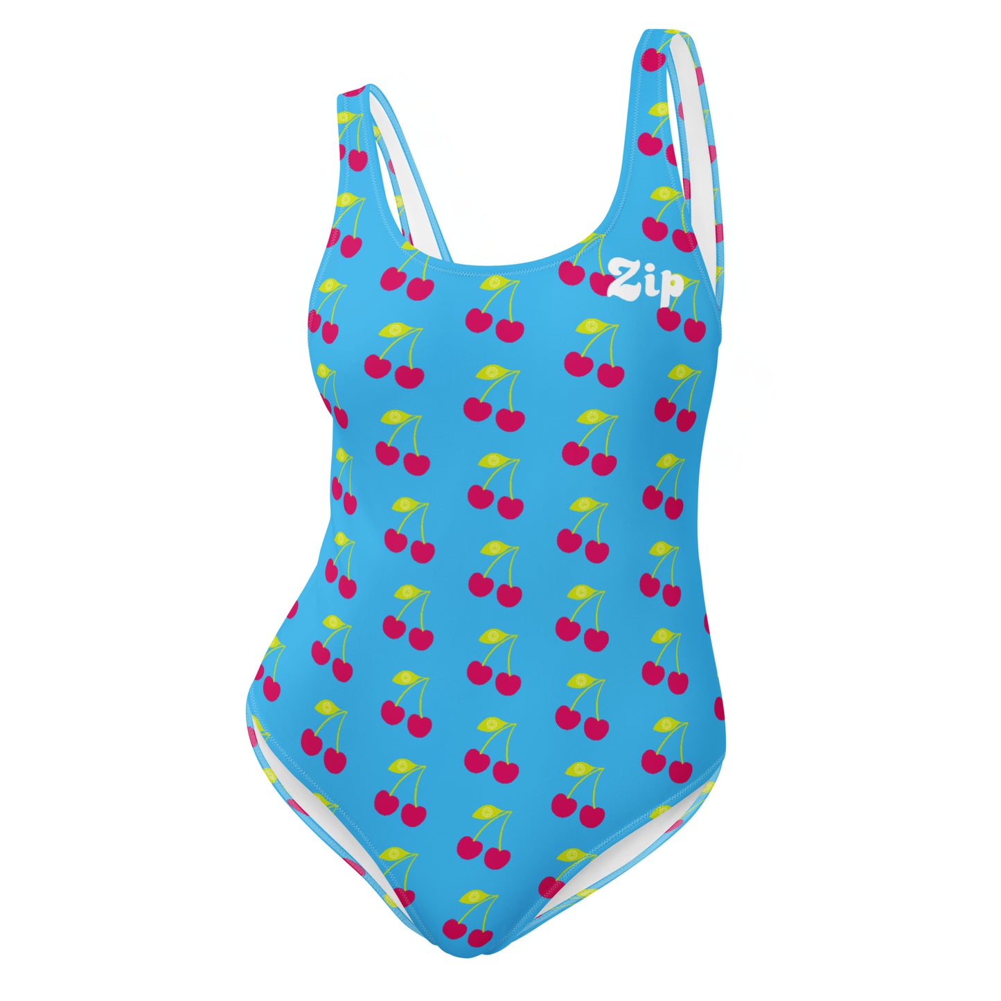 ZipSlim - Cherry Limeade - One-Piece Swimsuit