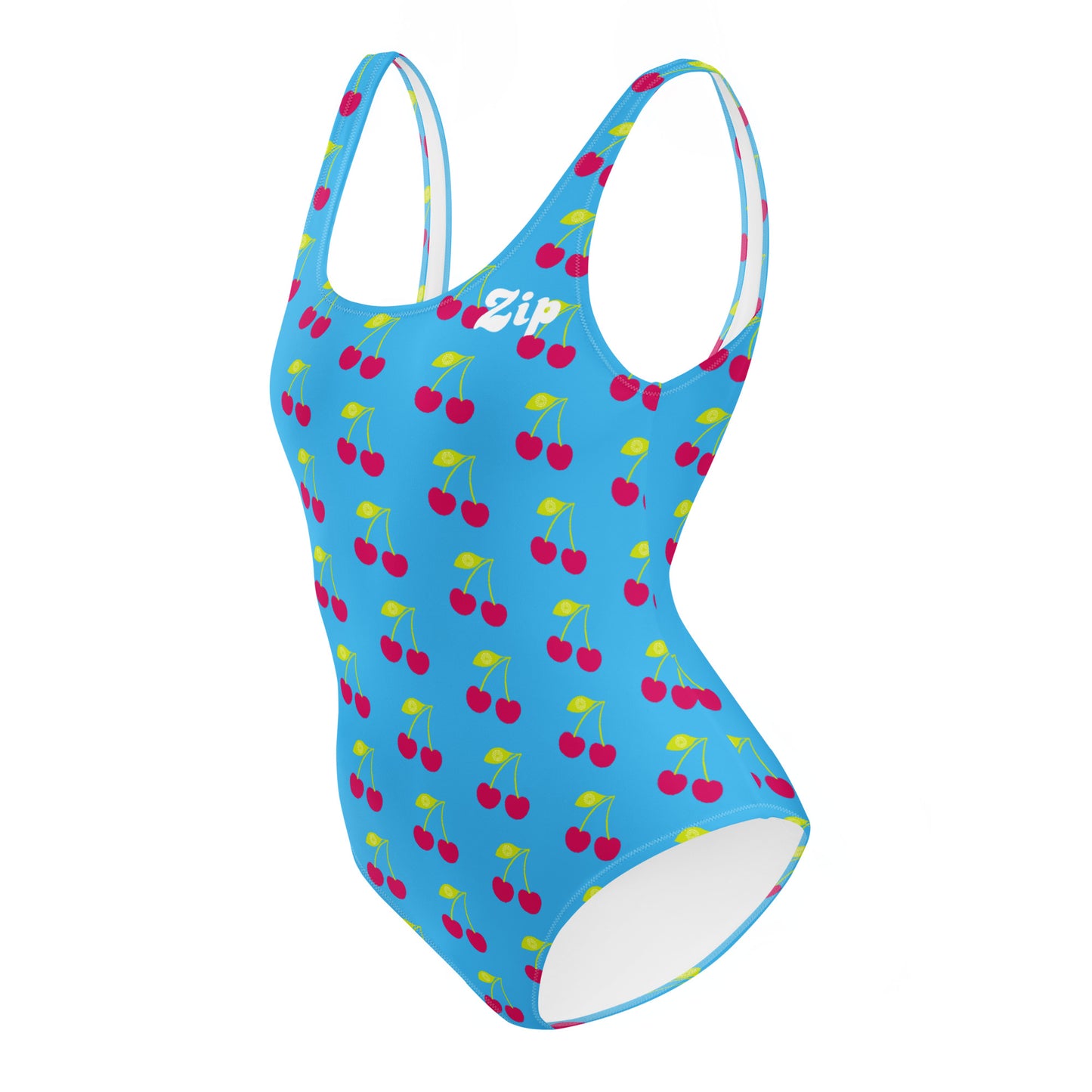 ZipSlim - Cherry Limeade - One-Piece Swimsuit