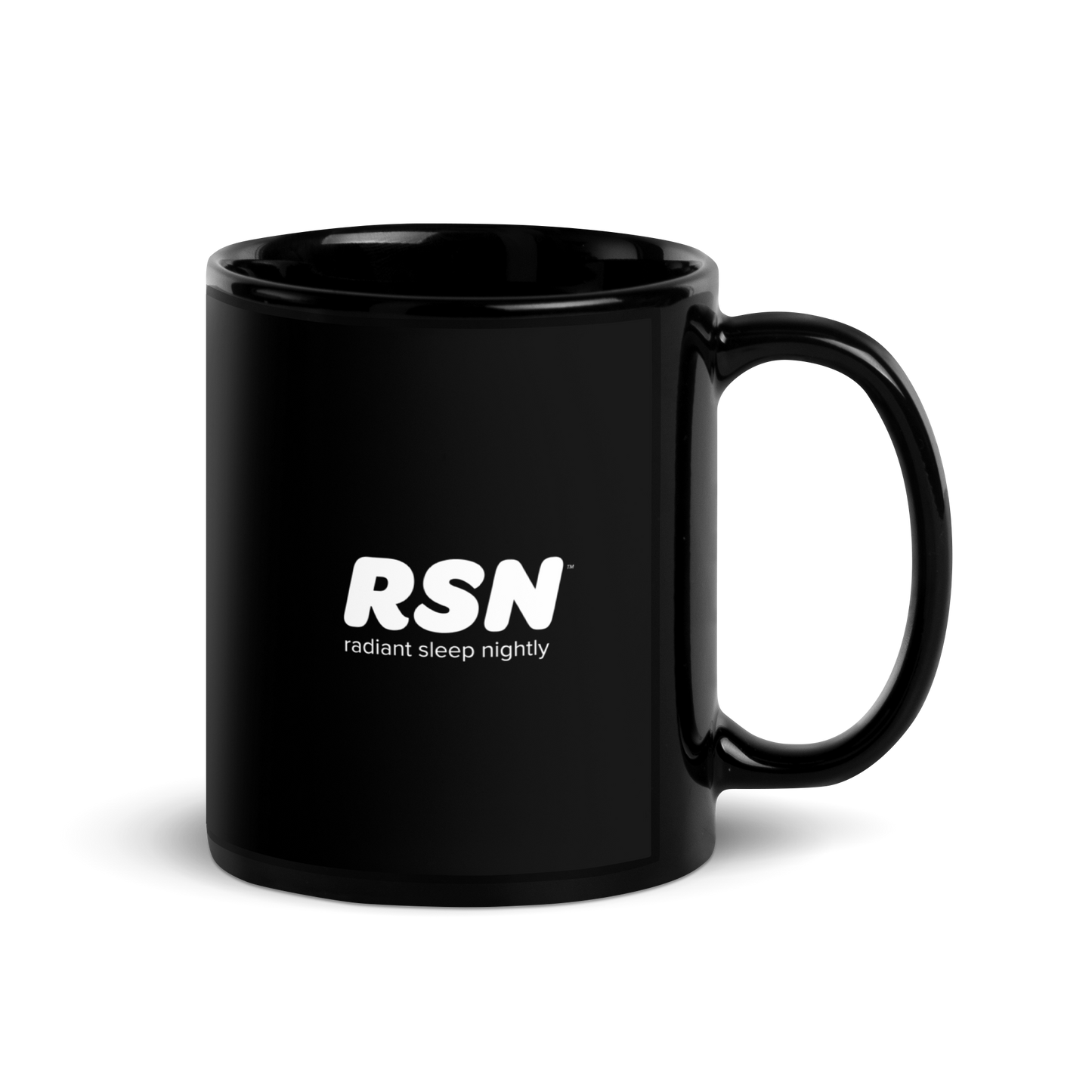 RSN - Sleep Black Glossy Mug