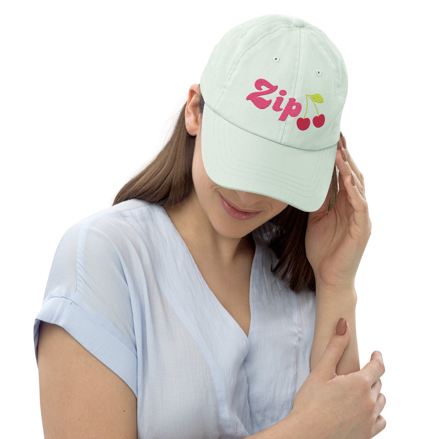 ZipSlim - Cherry Limeade - Pastel baseball hat