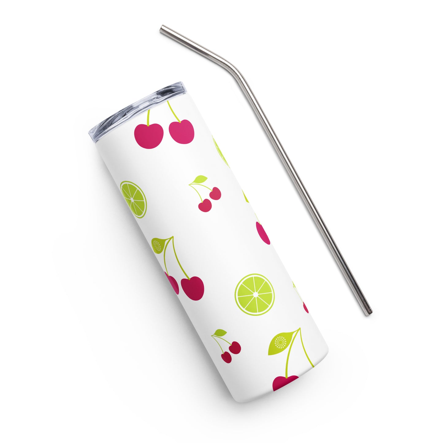 ZipSlim - Cherry Limeade - Stainless steel tumbler