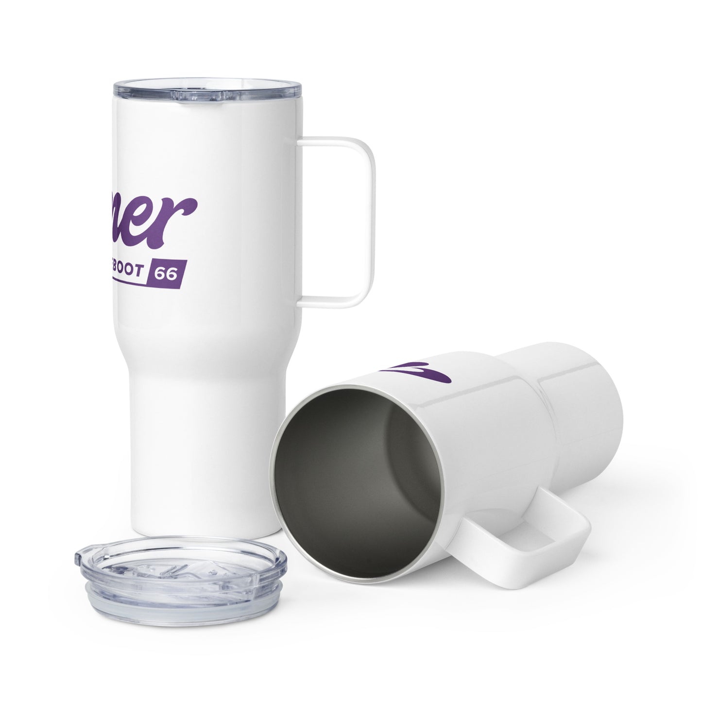 Reboot 66 Winner - Travel mug with a handle