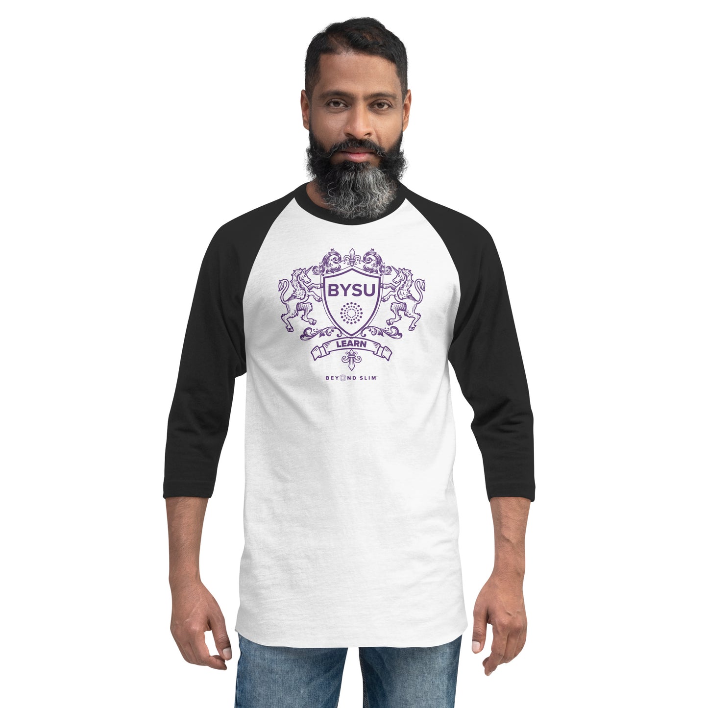 BYSU ¾ sleeve raglan shirt