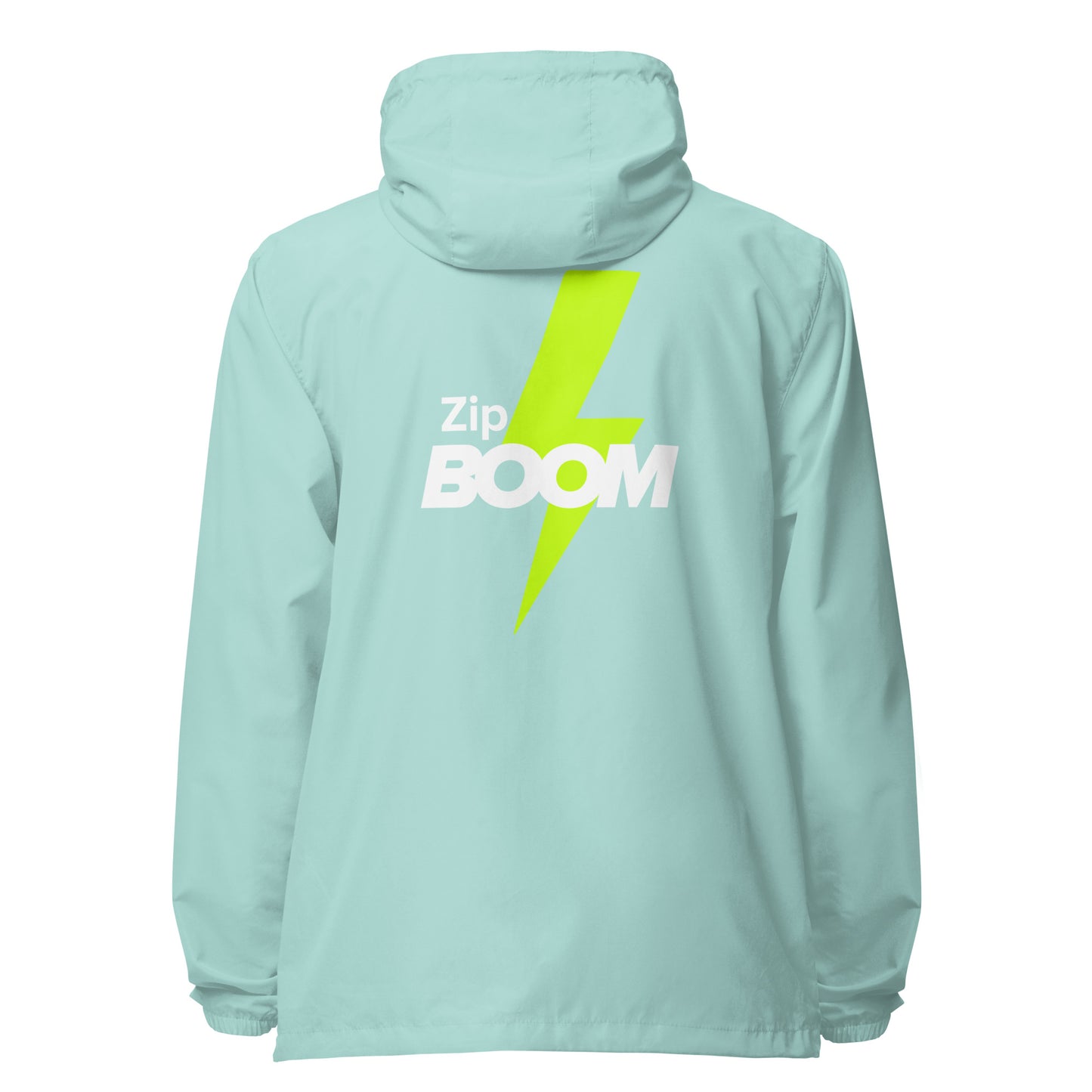 ZipBOOM Unisex lightweight zip up windbreaker