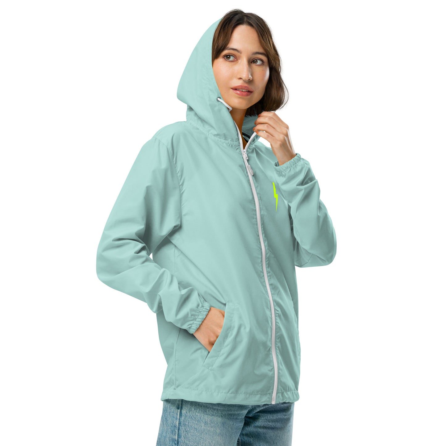 ZipBOOM Unisex lightweight zip up windbreaker