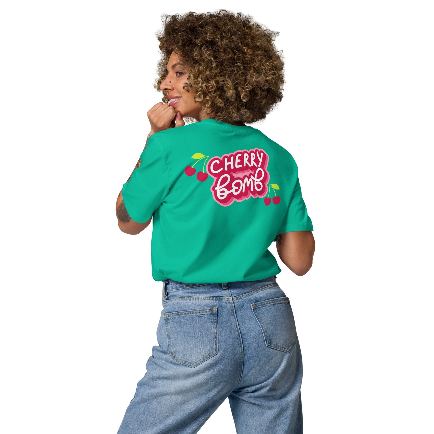 ZipSlim - Cherry Limeade - Unisex organic cotton t-shirt