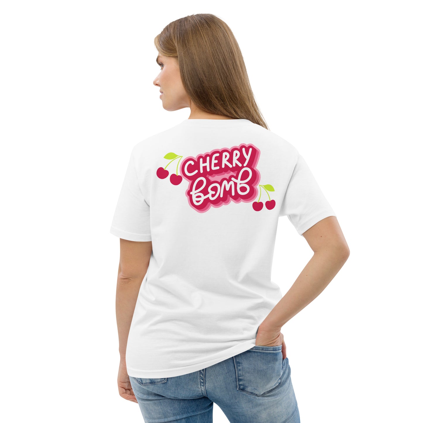 ZipSlim - Cherry Limeade - Unisex organic cotton t-shirt