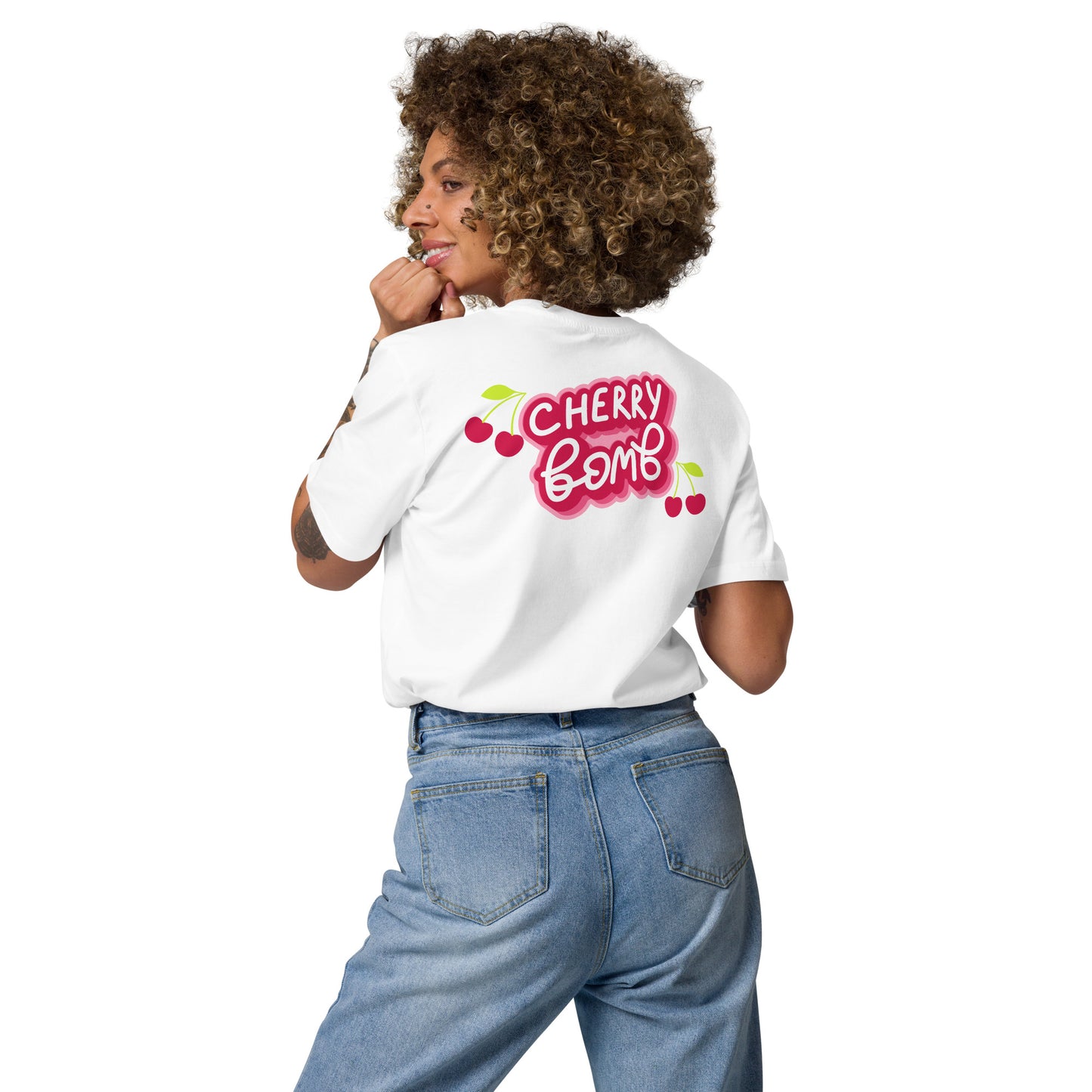ZipSlim - Cherry Limeade - Unisex organic cotton t-shirt