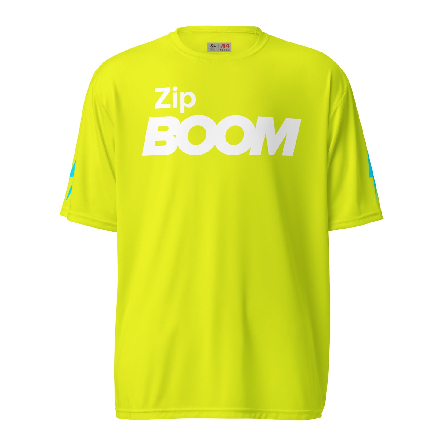 ZipBOOM Unisex performance crew neck t-shirt