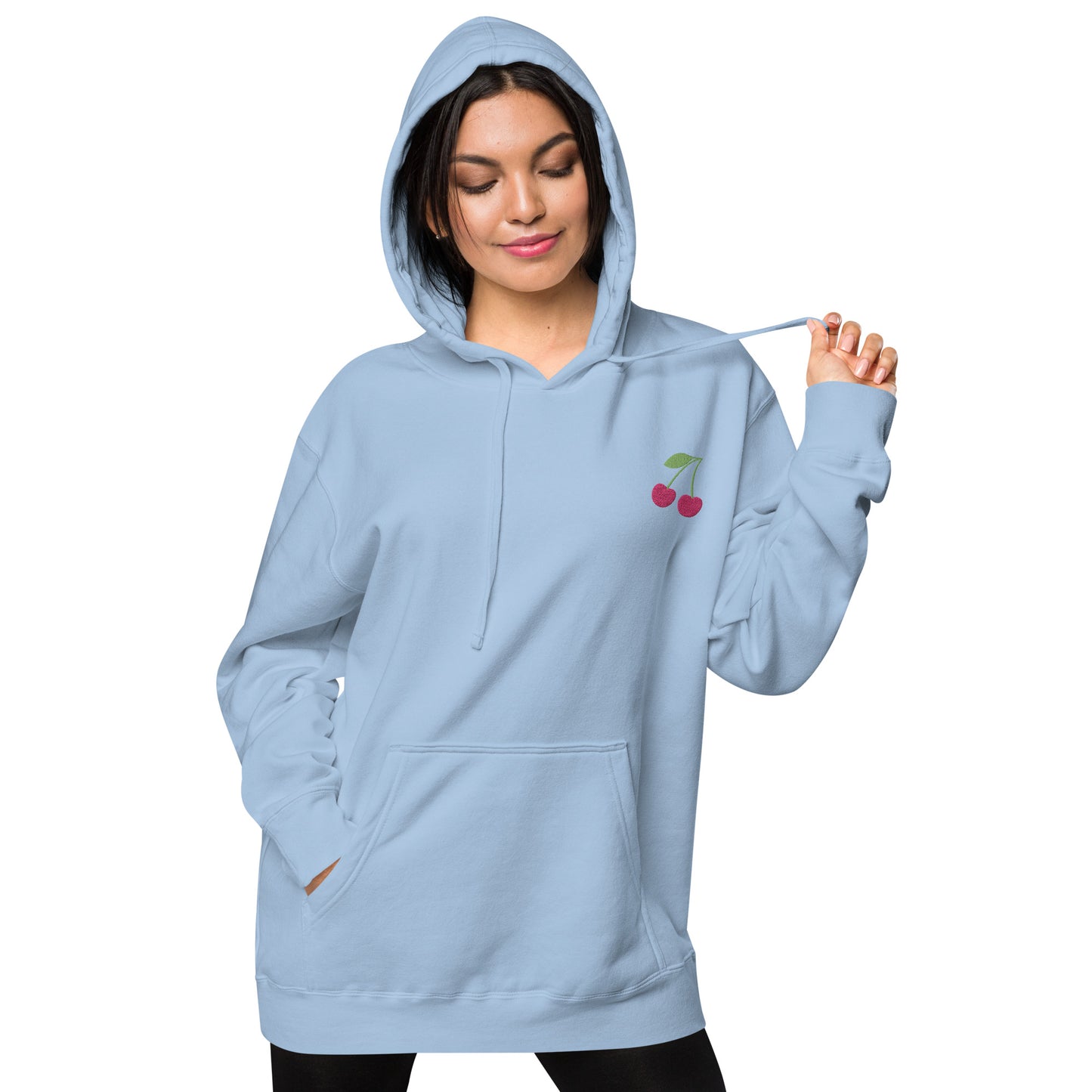 ZipSlim - Cherry Limeade - Unisex pigment-dyed hoodie