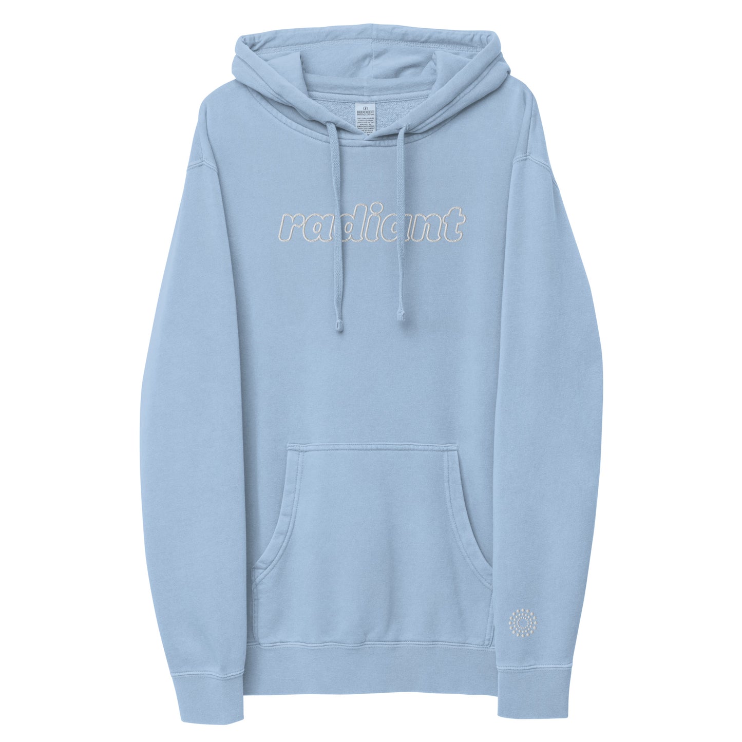 RSN - pigment-dyed Radiant hoodie
