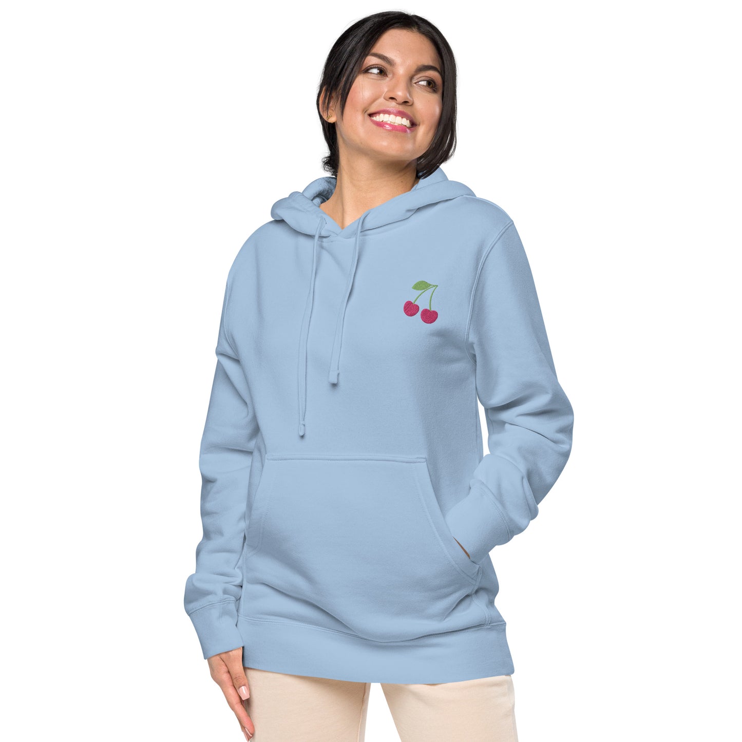 ZipSlim - Cherry Limeade - Unisex pigment-dyed hoodie