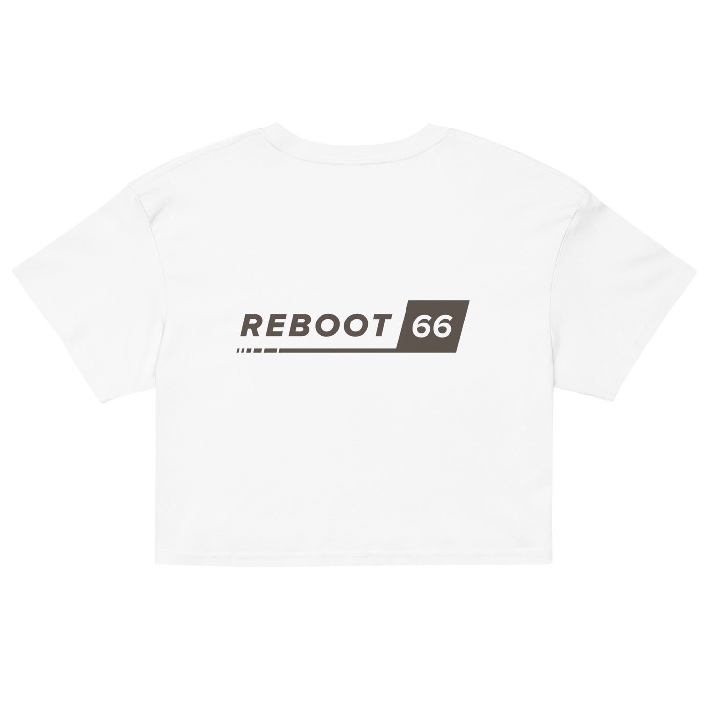 Reboot 66 - Drink Mo H2O Women’s crop top