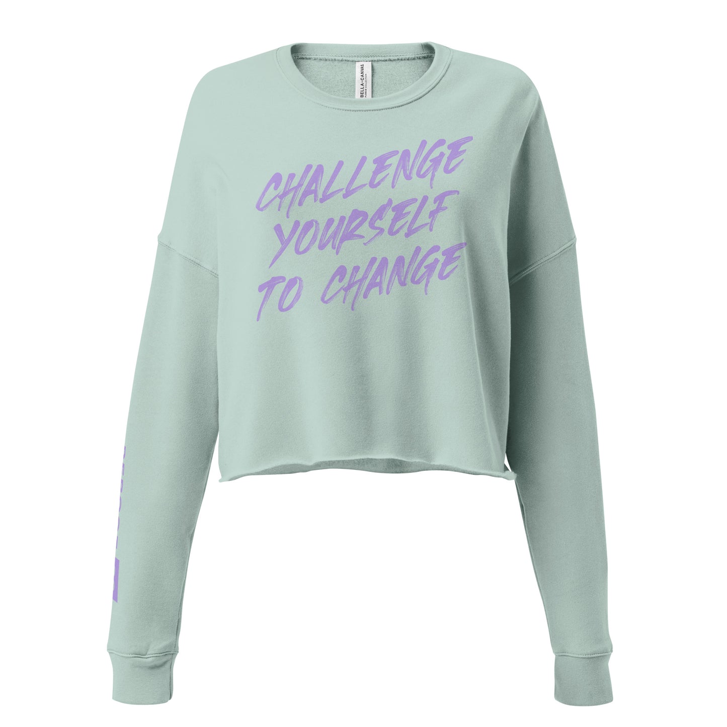 Reboot 66 - Challenge Yourself Crop Sweatshirt