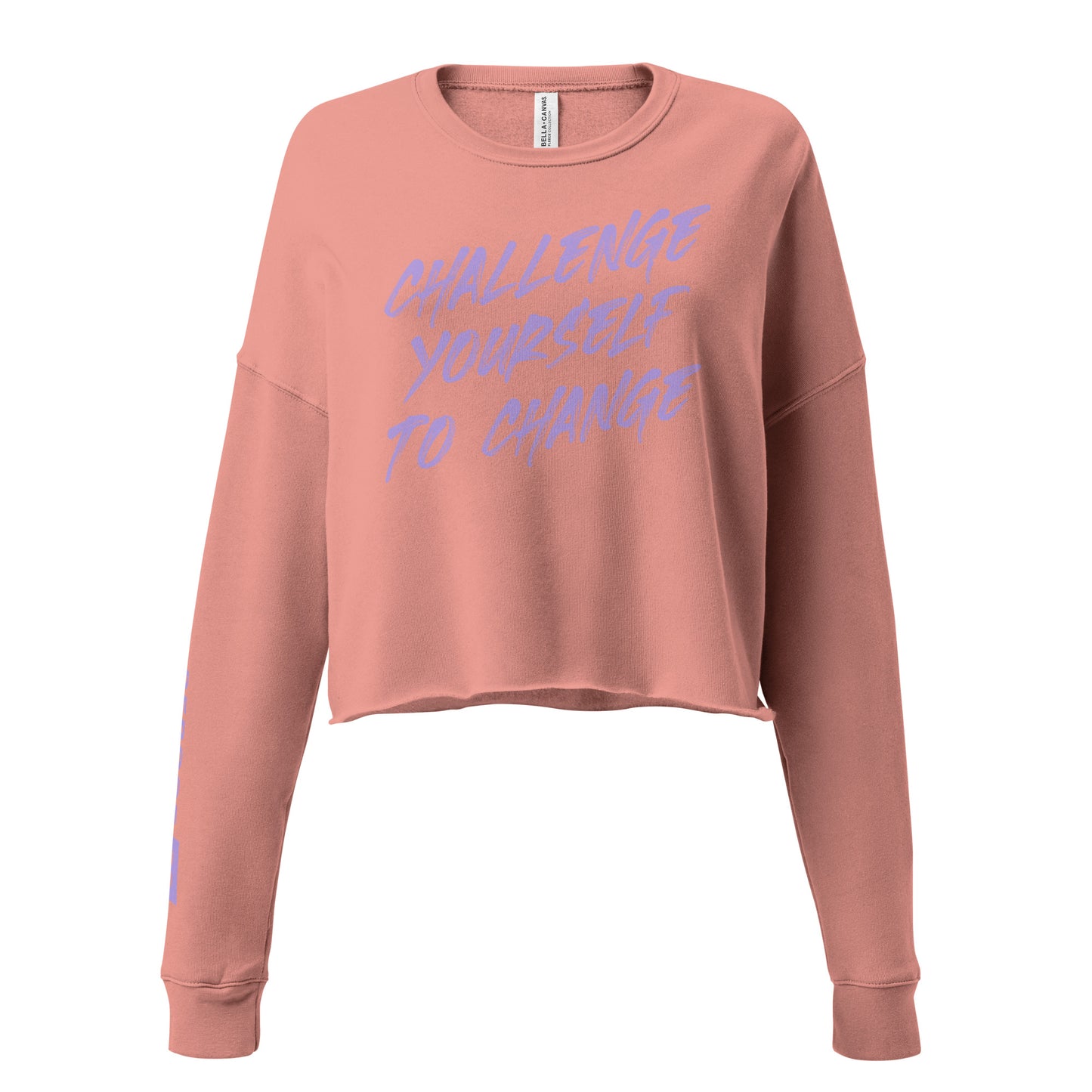Reboot 66 - Challenge Yourself Crop Sweatshirt