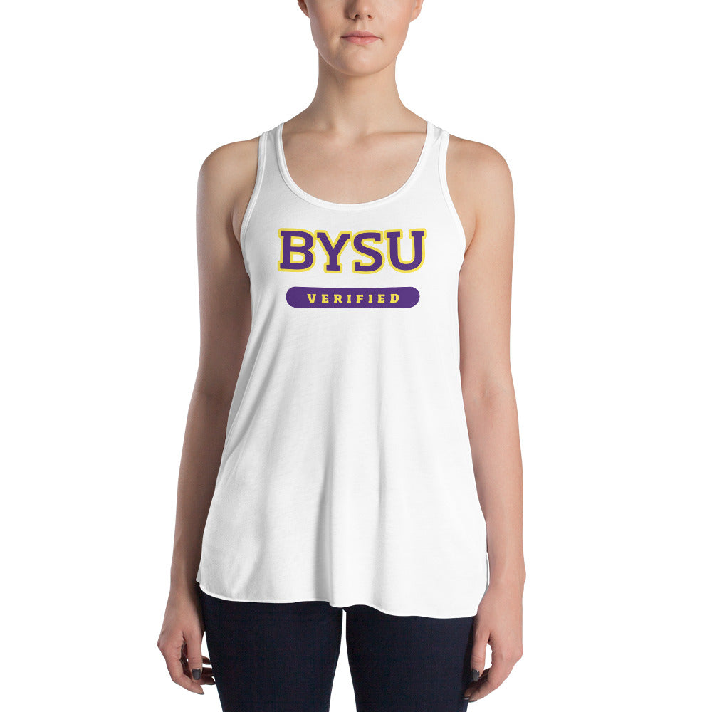 BYSU Women's Flowy Racerback Tank
