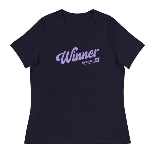 Reboot 66 Winner - Women's Relaxed T-Shirt
