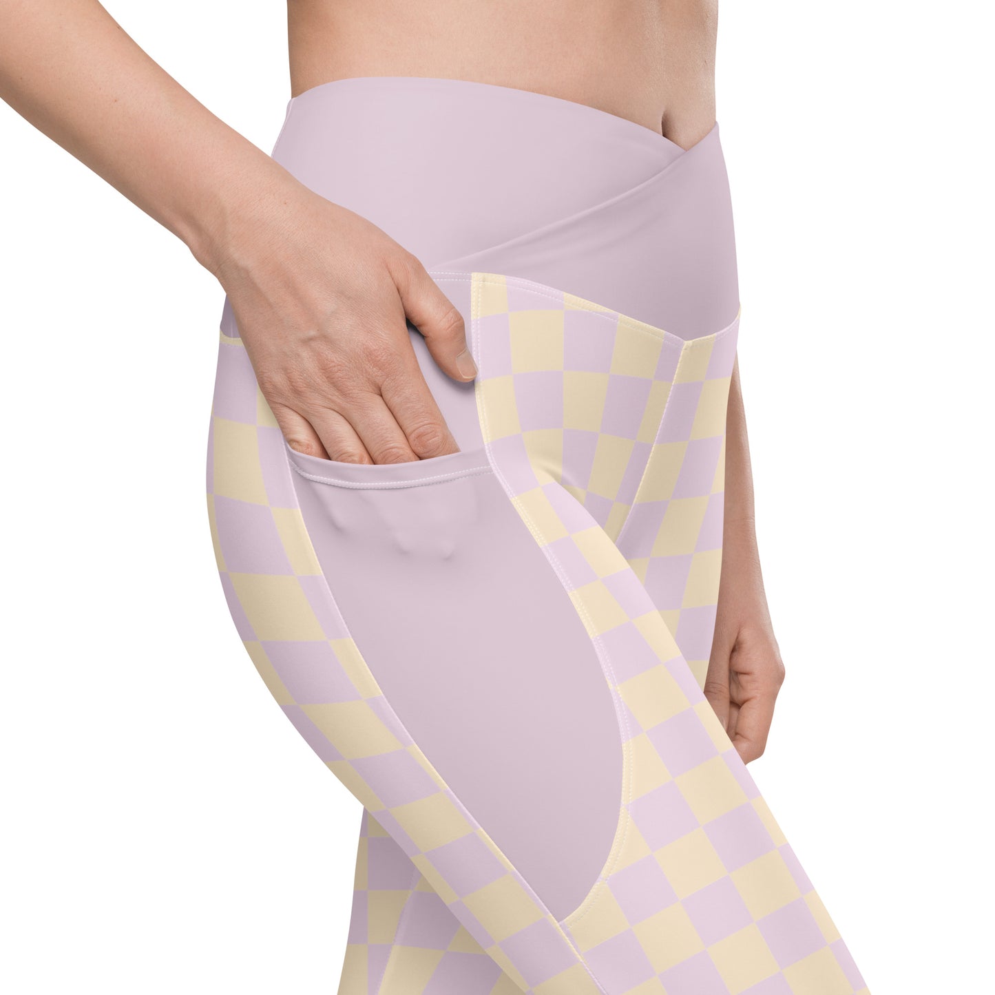 PATTERN Crossover leggings with pockets