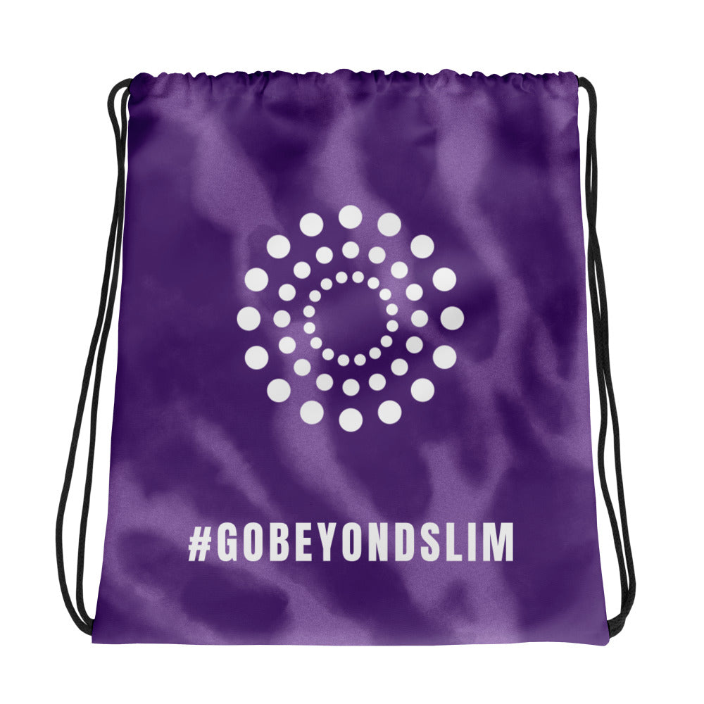 #GOBEYONDSLIM Tie-dye Drawstring bag