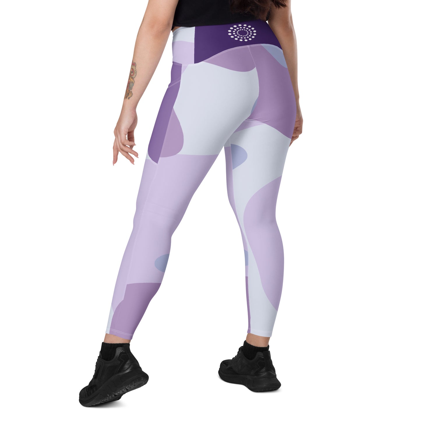 CAMO BURST Leggings with pockets