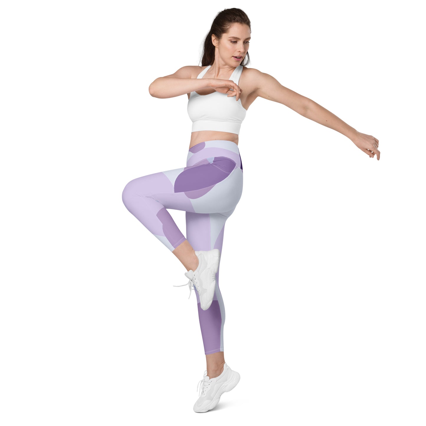 CAMO BURST Leggings with pockets