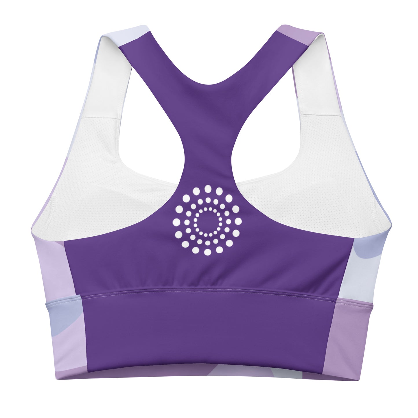 CAMO #GOBEYONDSLIM Longline sports bra