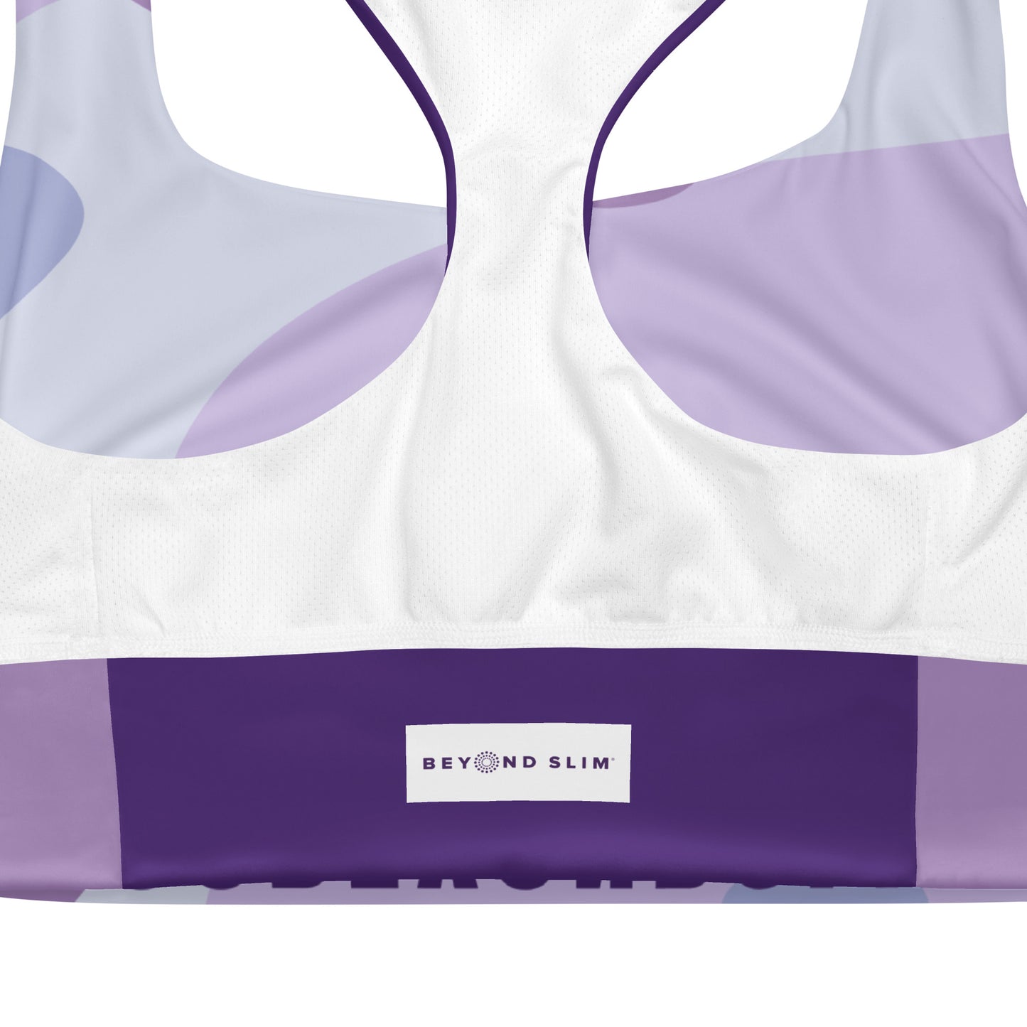 CAMO #GOBEYONDSLIM Longline sports bra