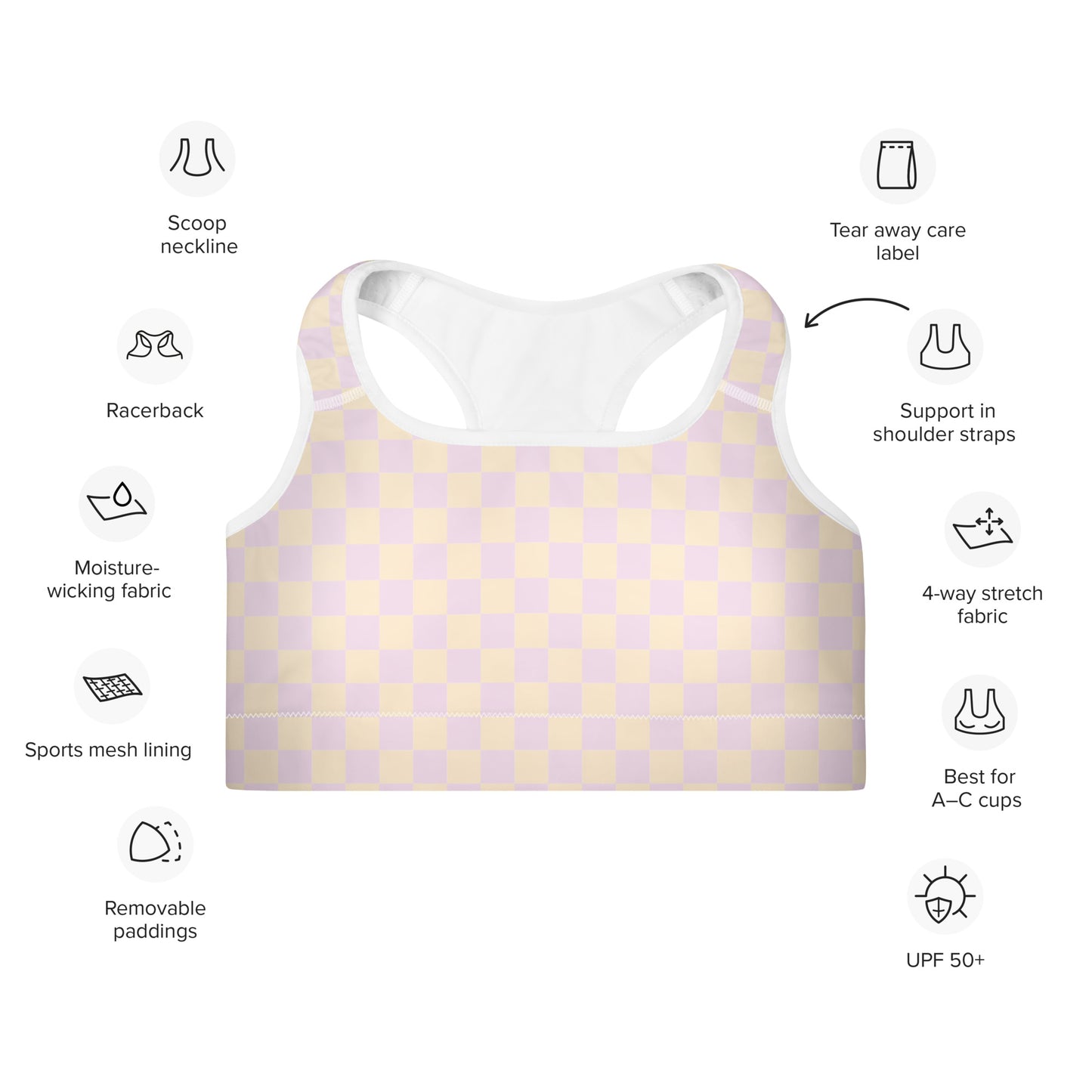 PATTERN Padded Sports Bra
