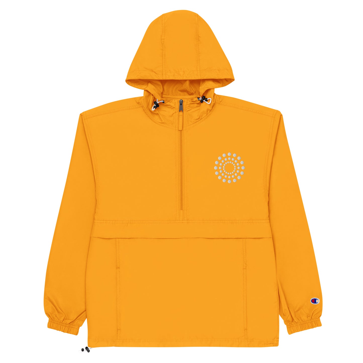 BURST Embroidered Champion Packable Jacket