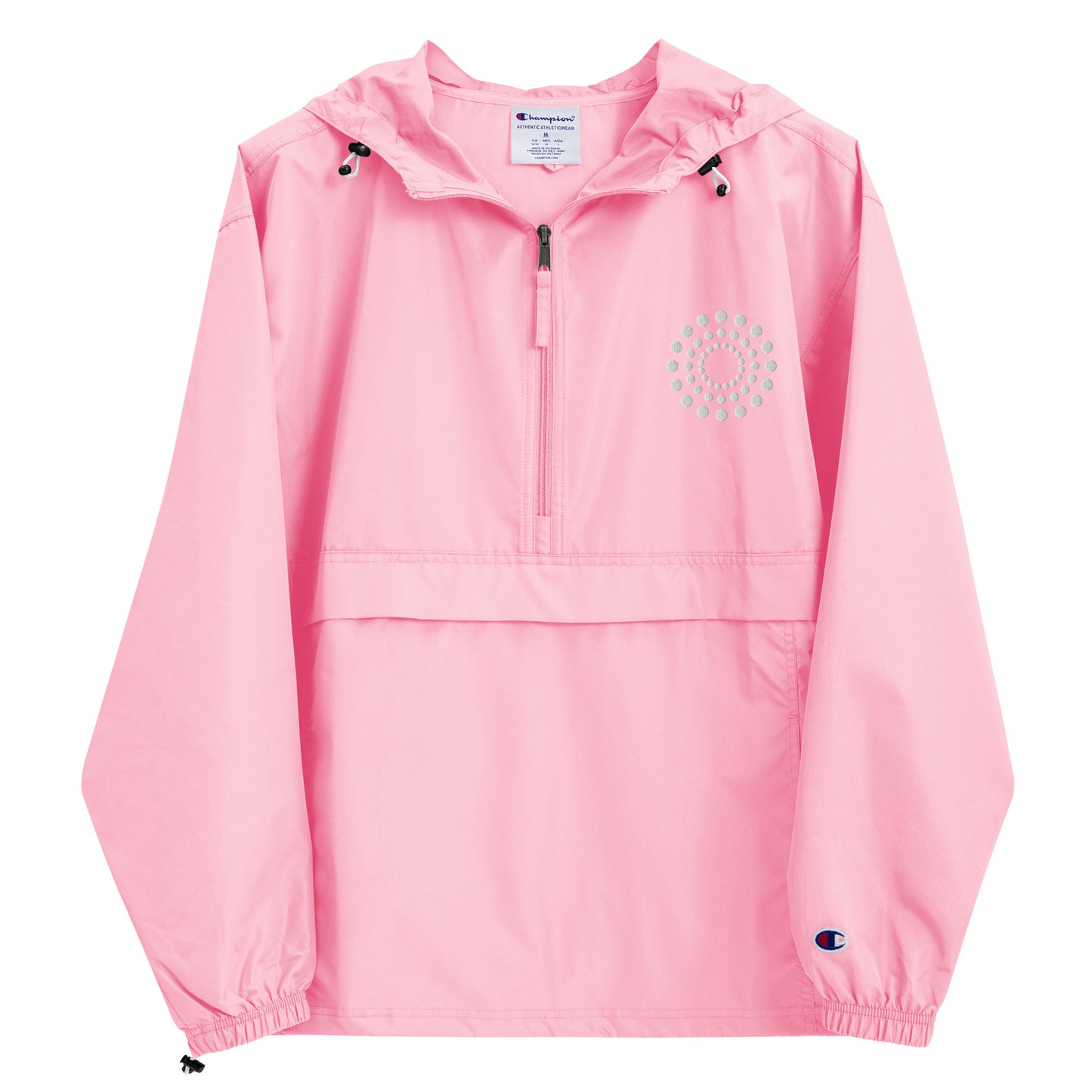 BURST Embroidered Champion Packable Jacket