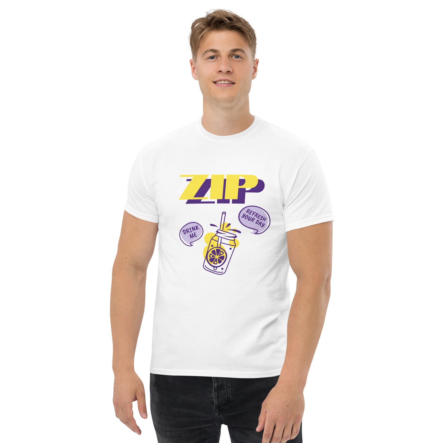ZIP CHEERS Men's classic tee