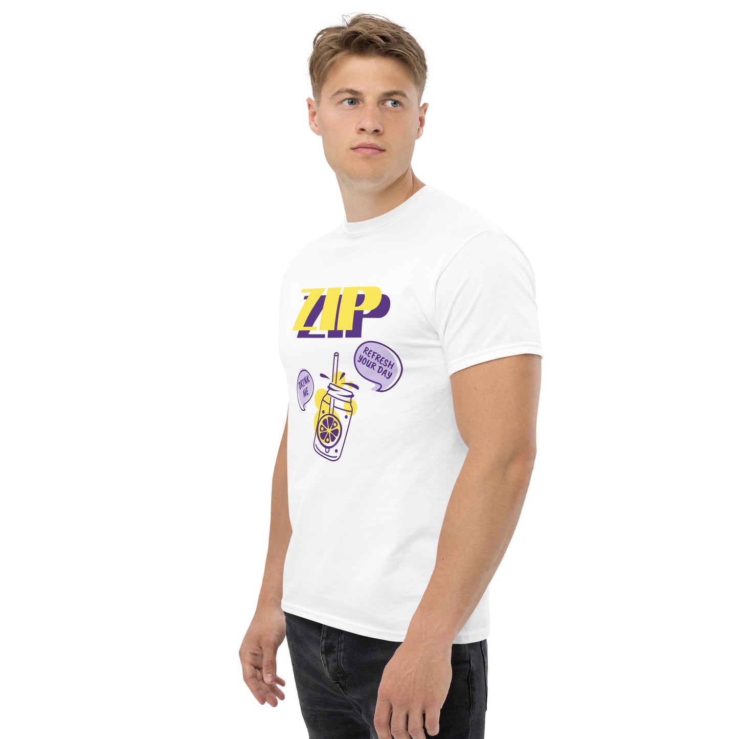 ZIP CHEERS Men's classic tee