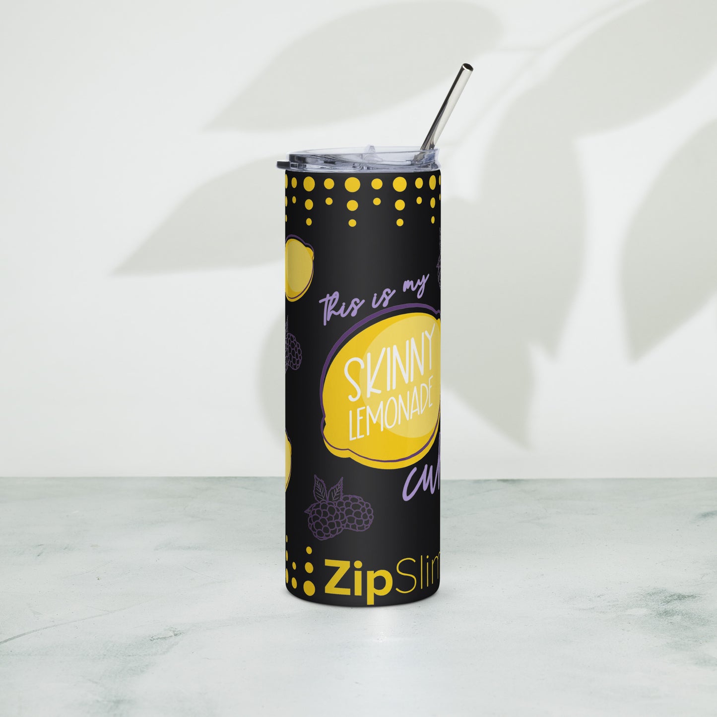 SKINNY LEMONADE Stainless steel tumbler