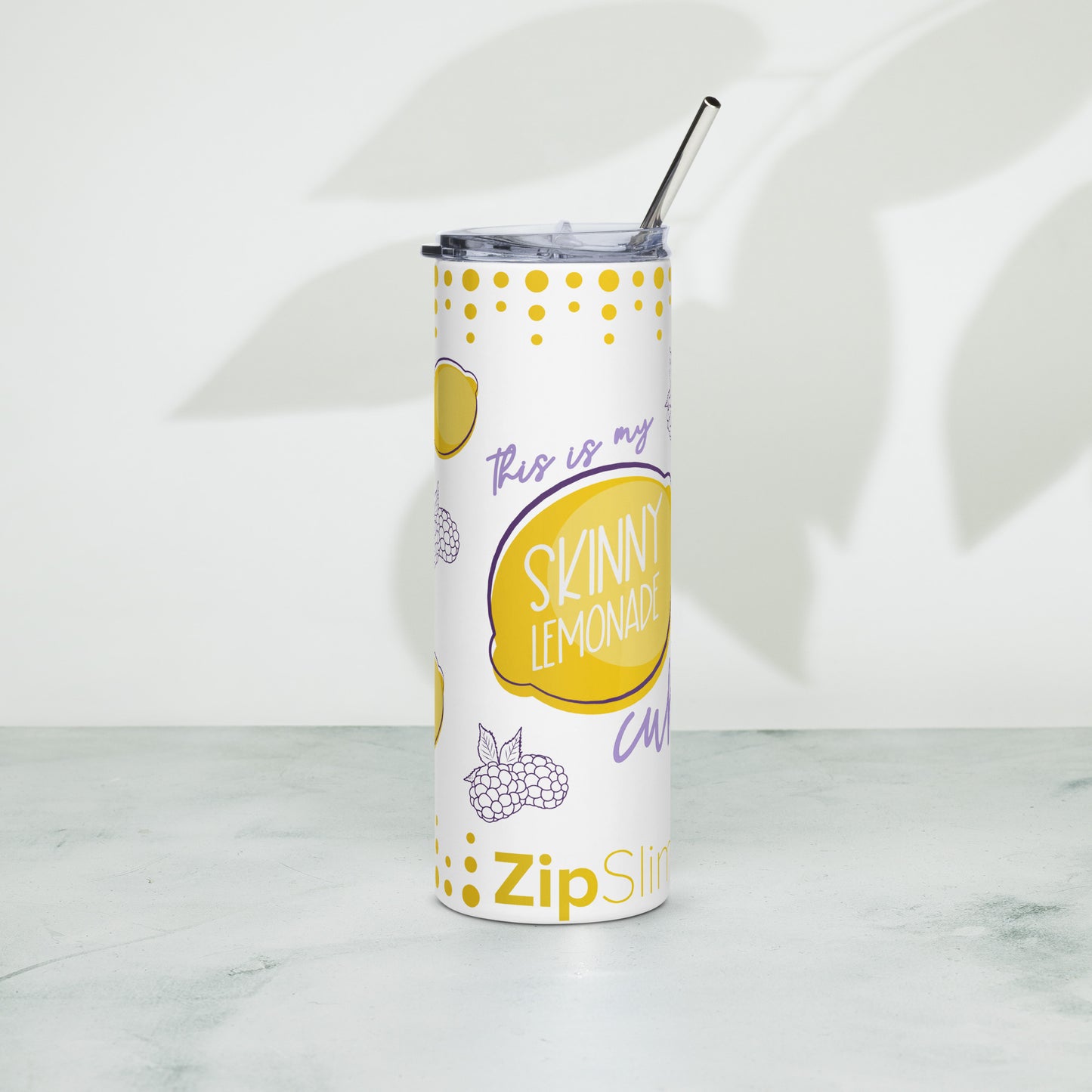 SKINNY LEMONADE Stainless steel tumbler