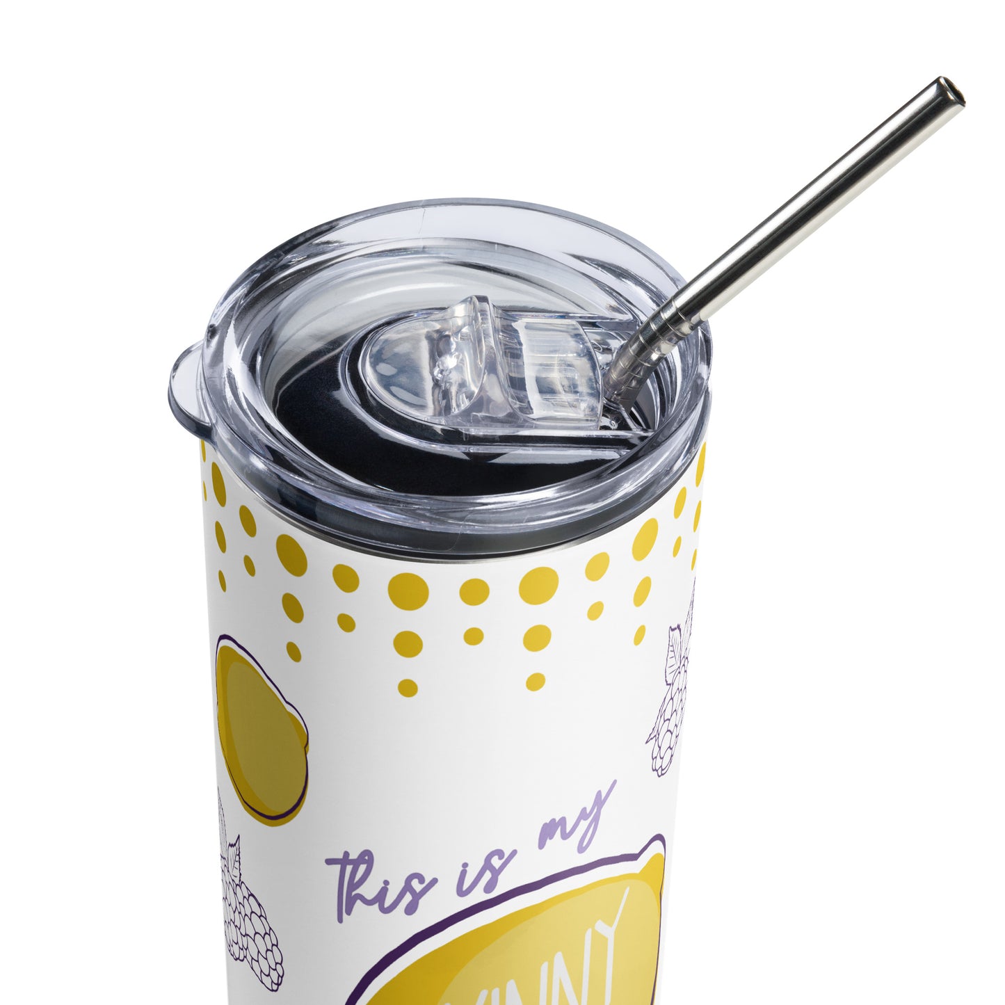 SKINNY LEMONADE Stainless steel tumbler