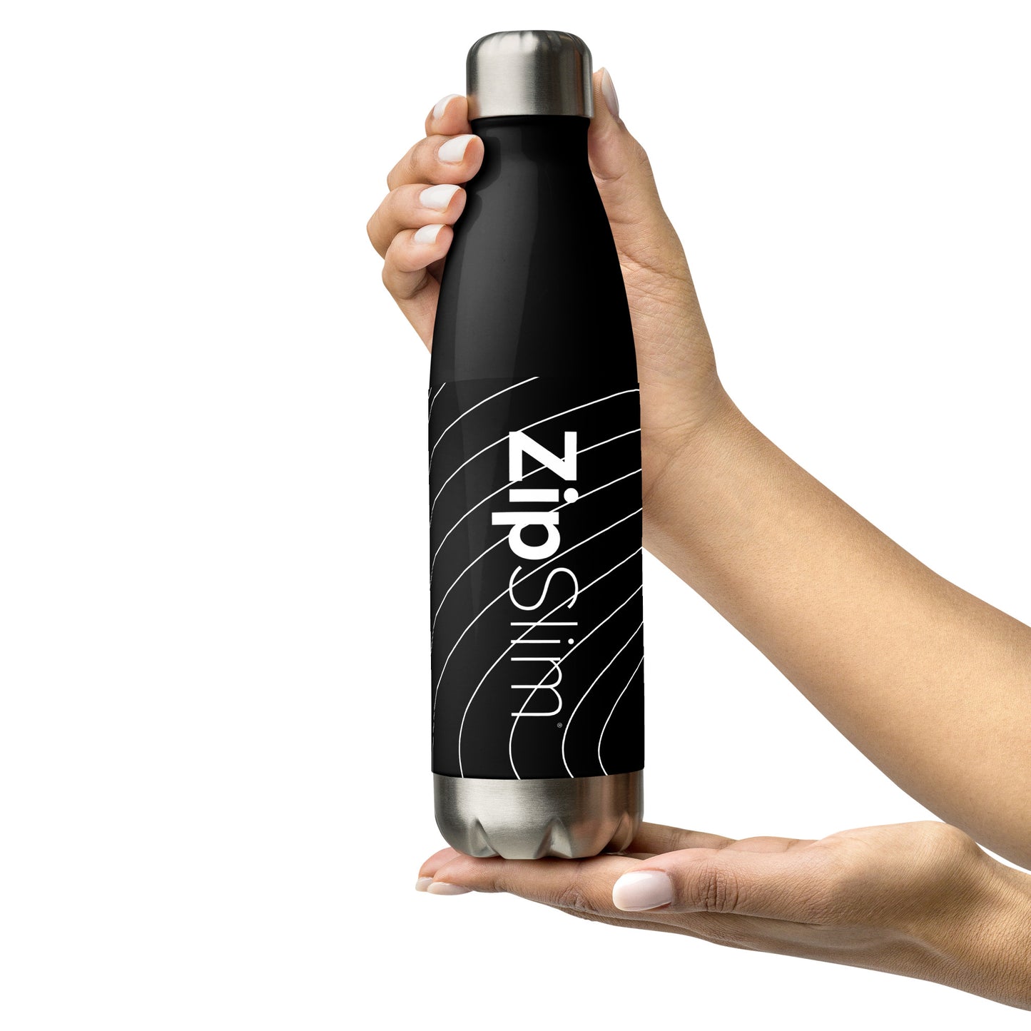 ZipSlim® Stainless Steel Water Bottle