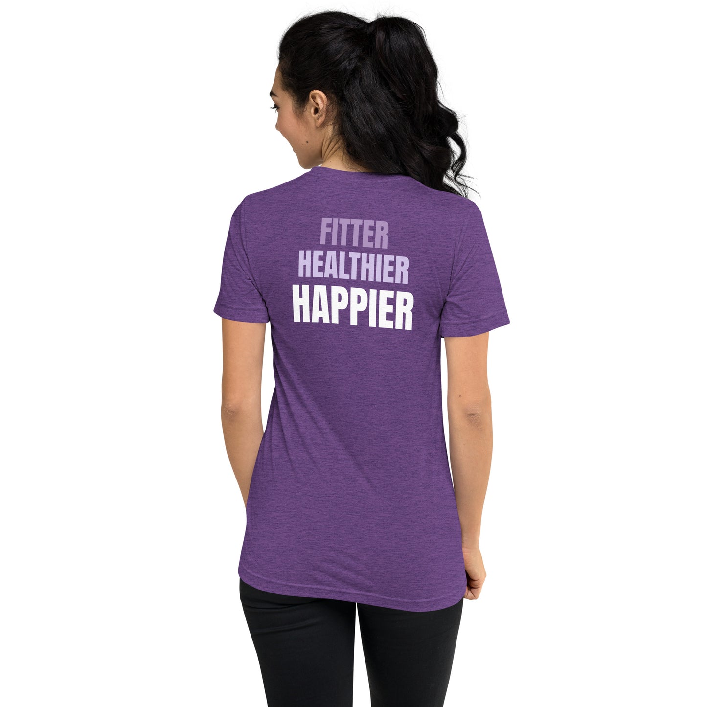 FITTER HEALTHIER HAPPIER Short sleeve t-shirt