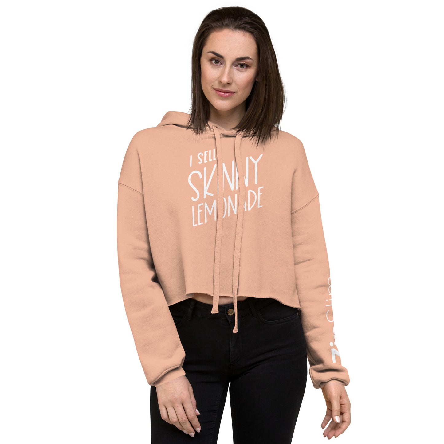 SKINNY LEMONADE Crop Hoodie