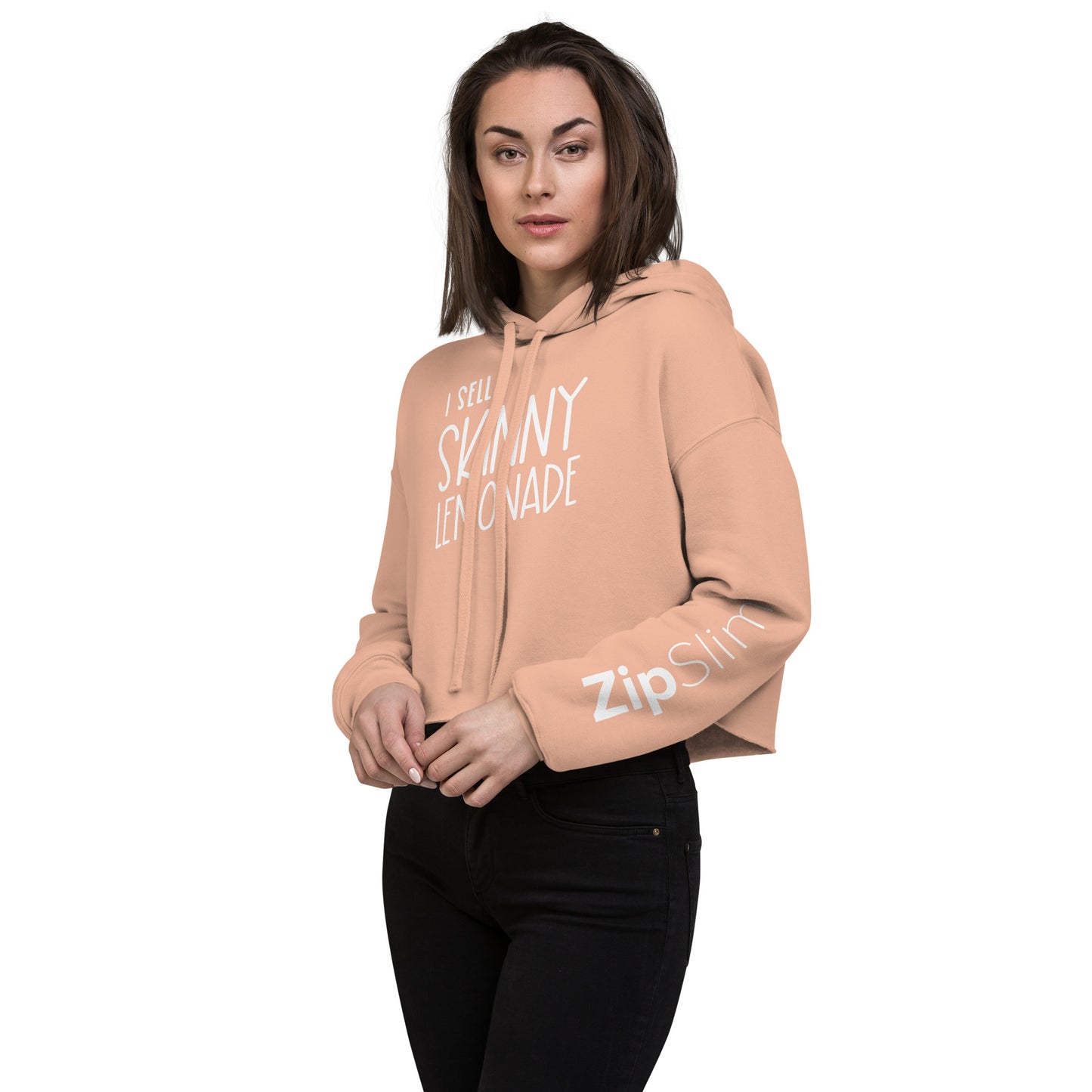 SKINNY LEMONADE Crop Hoodie