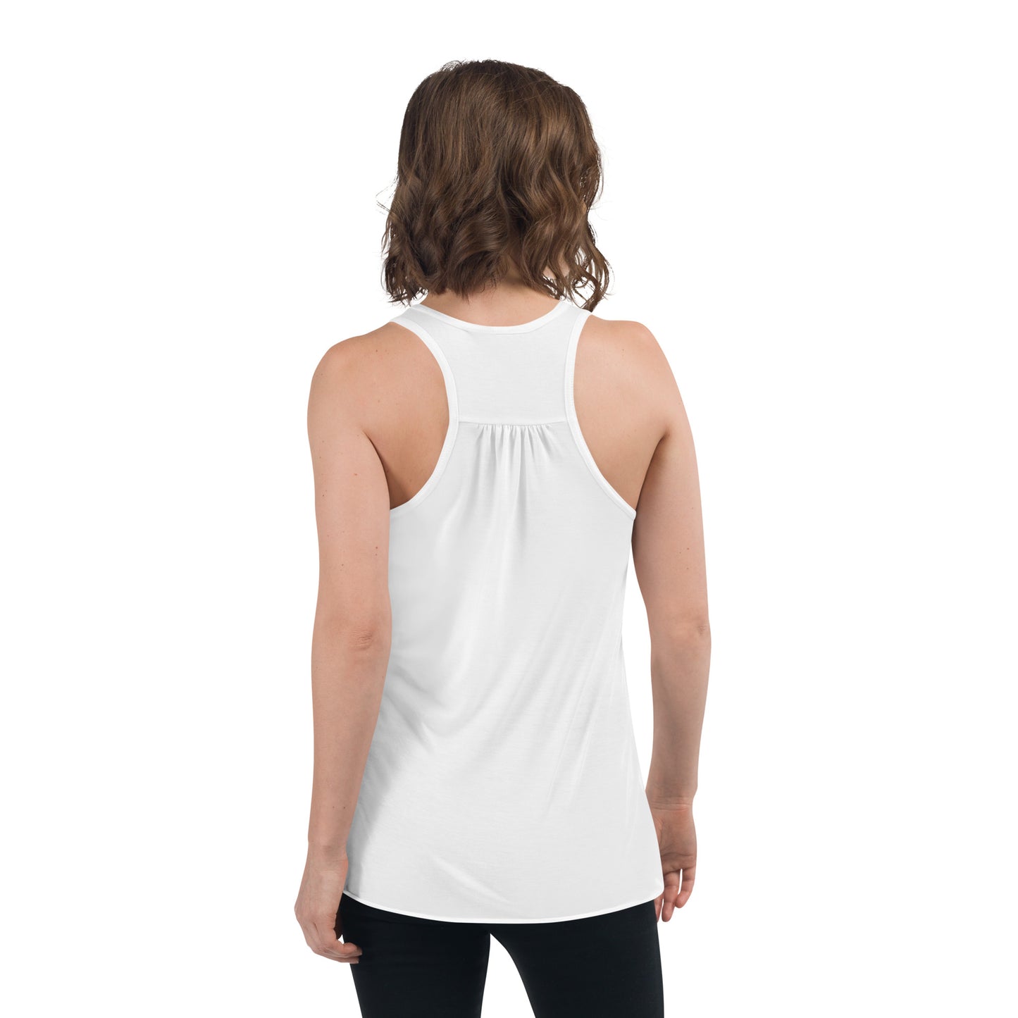 FITTER HEALTHIER HAPPIER Women's Flowy Racerback Tank