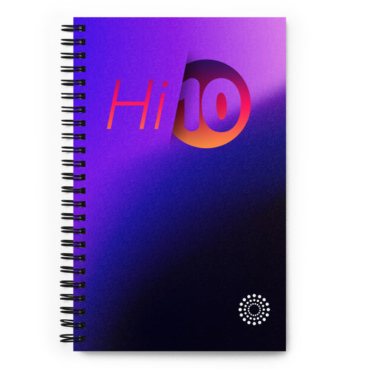 Hi10 Spiral notebook