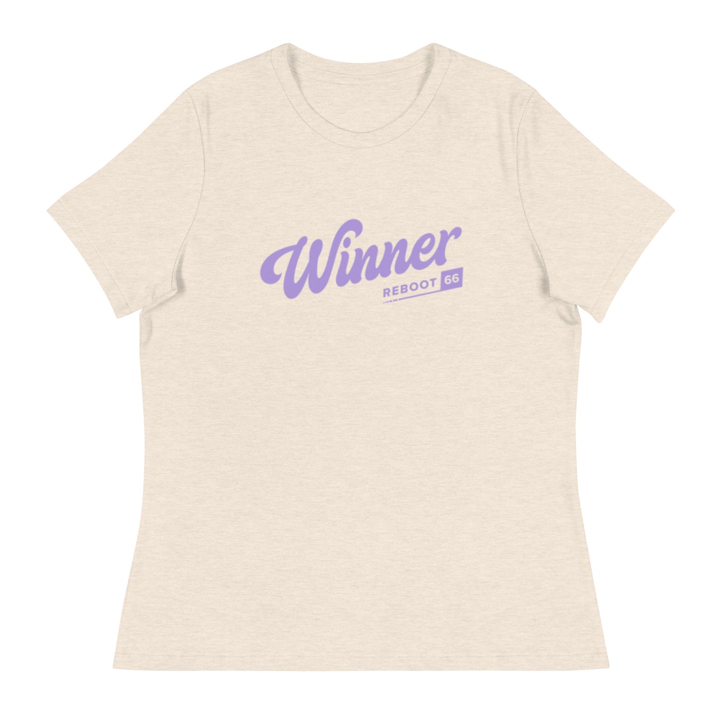 Reboot 66 Winner - Women's Relaxed T-Shirt