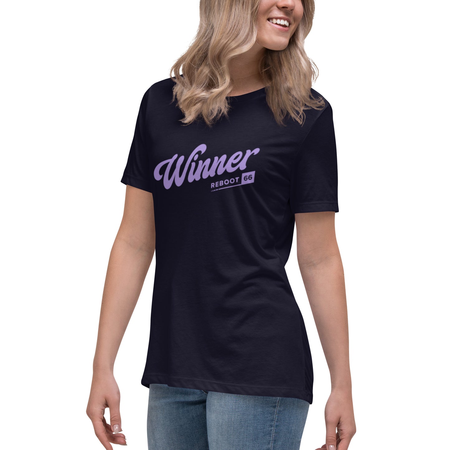 Reboot 66 Winner - Women's Relaxed T-Shirt