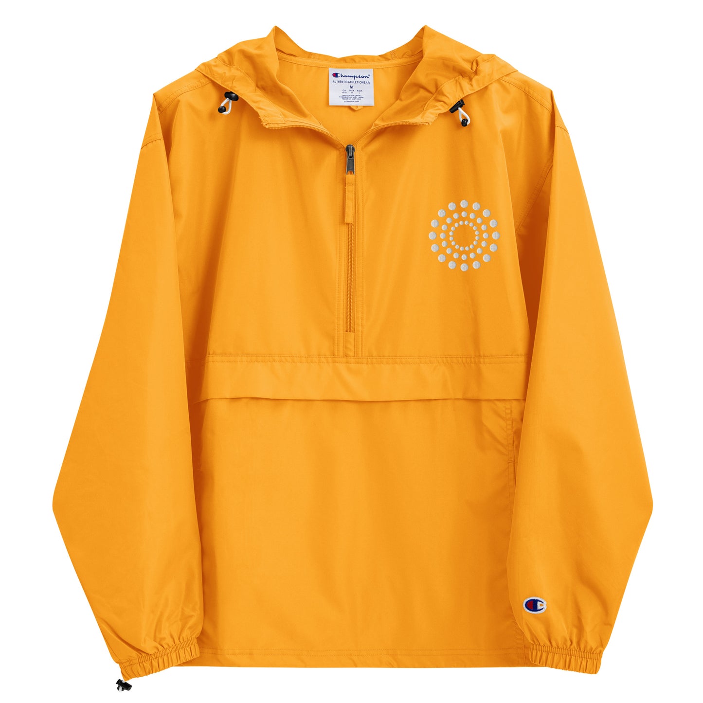 BURST Embroidered Champion Packable Jacket
