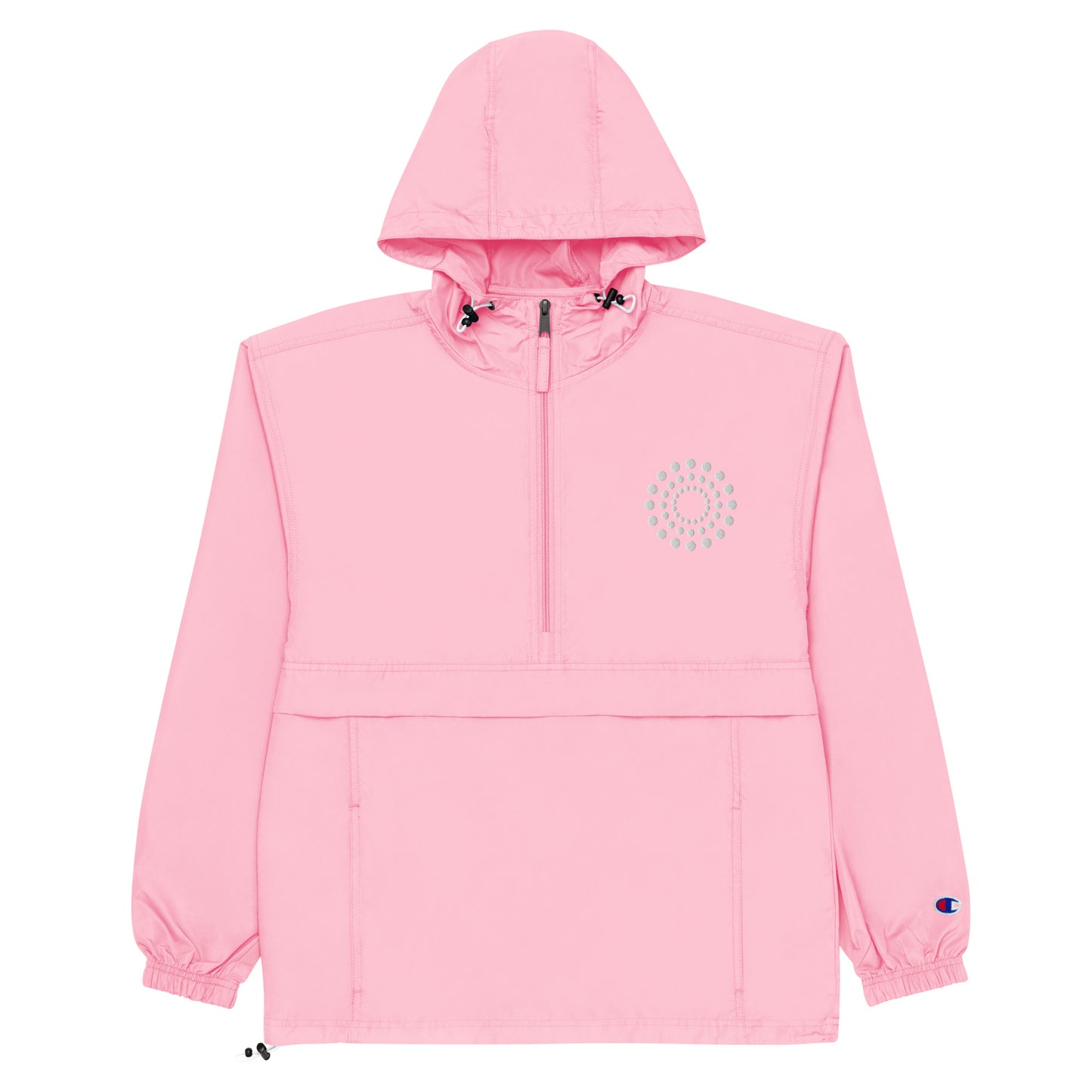BURST Embroidered Champion Packable Jacket