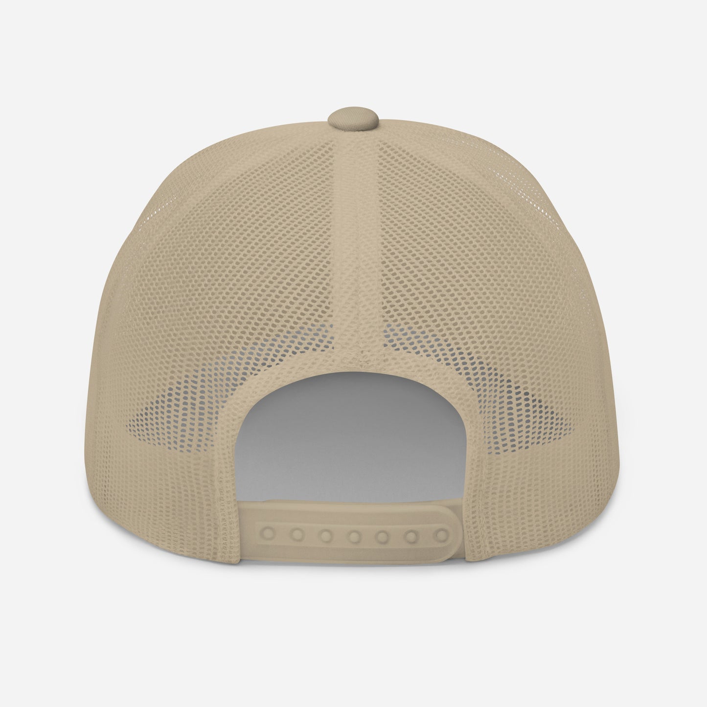 ZipSlim® Gold Embroidered Snap-back Trucker Cap