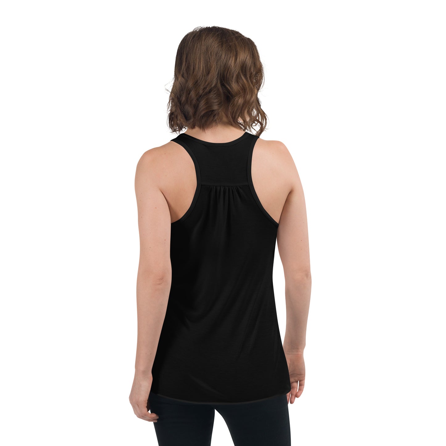 FITTER HEALTHIER HAPPIER Women's Flowy Racerback Tank